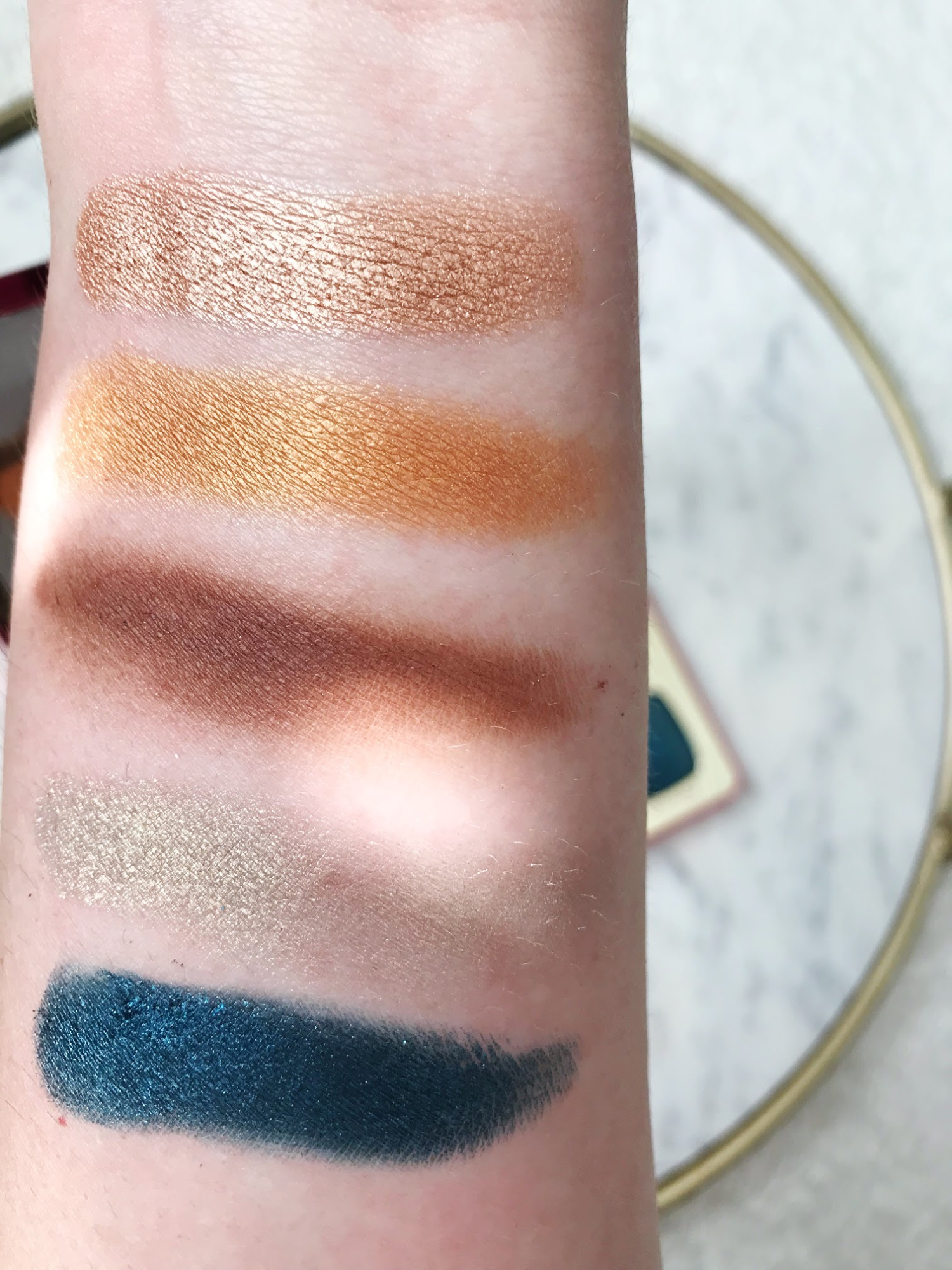 STH Tarte Unleashed Palette Swatches