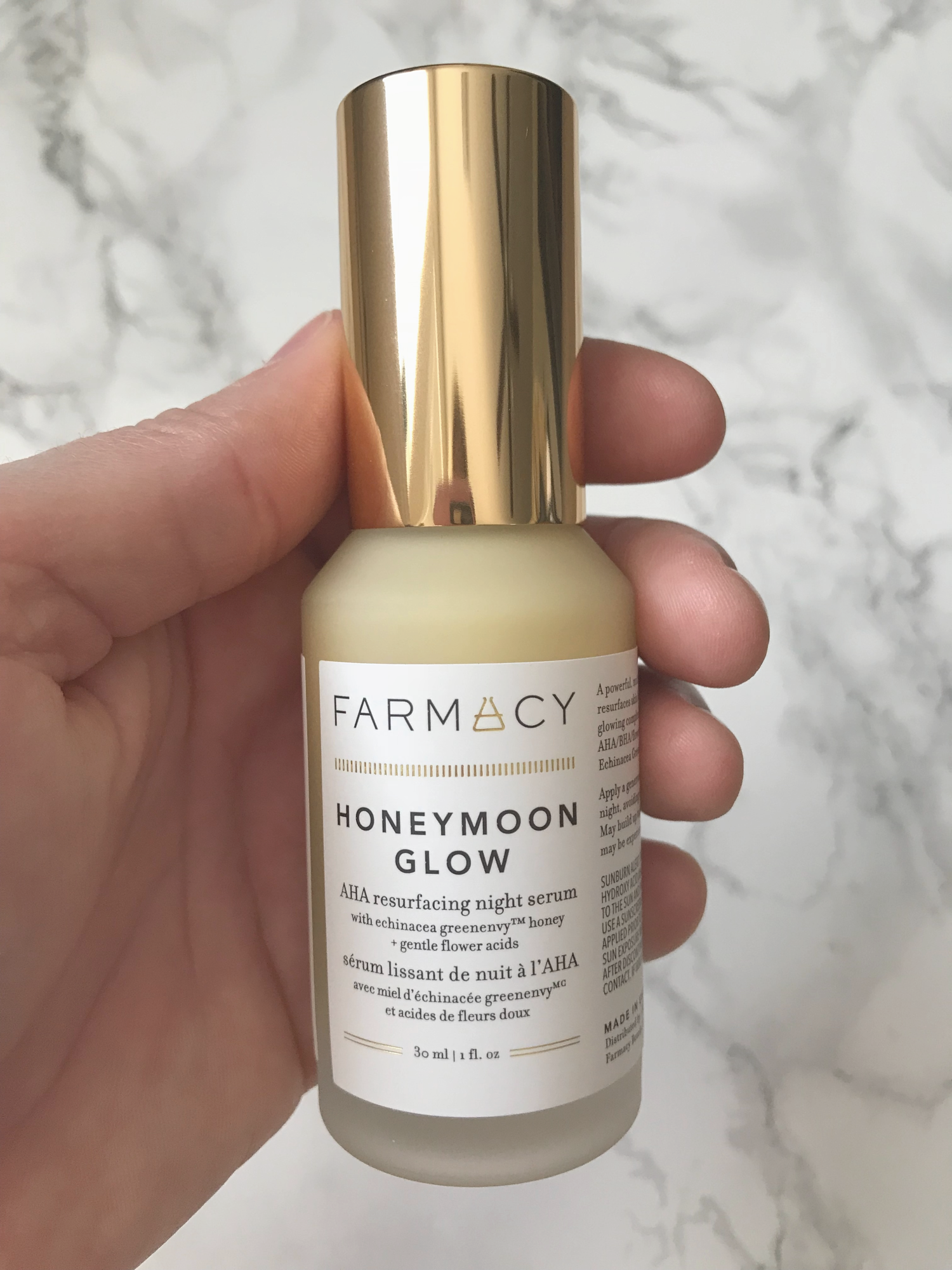 Farmacy Honeymoon Glow AHA Resurfacing Night Serum