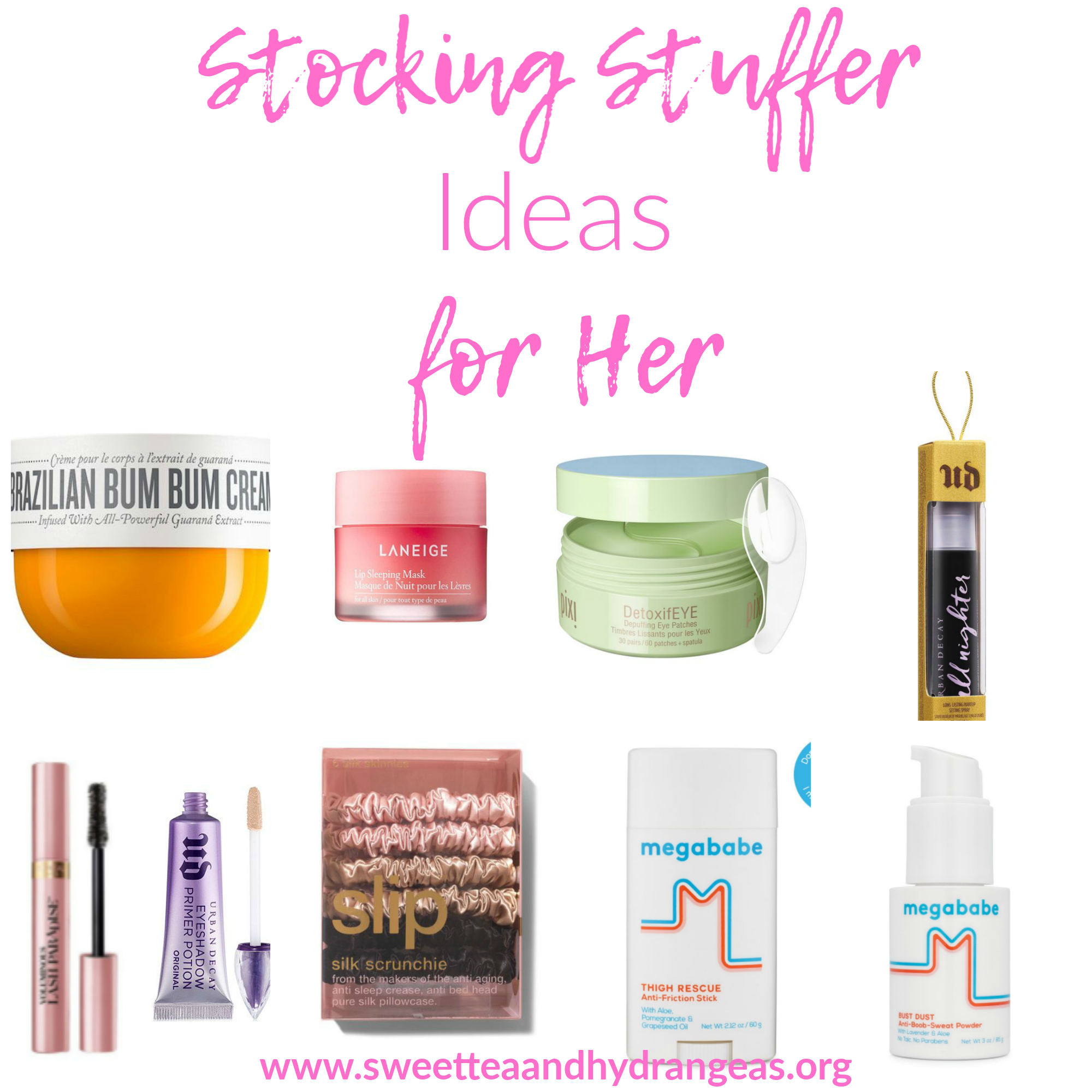 Sweet Tea & Hydrangeas Stocking Stuffer Ideas for Her